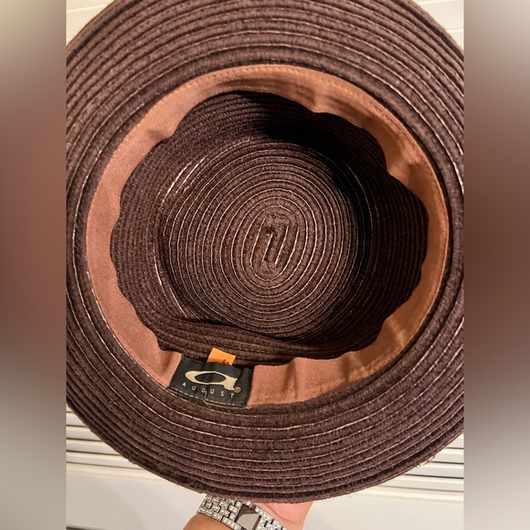 Brown Velvet Hat - Picture 3 of 5